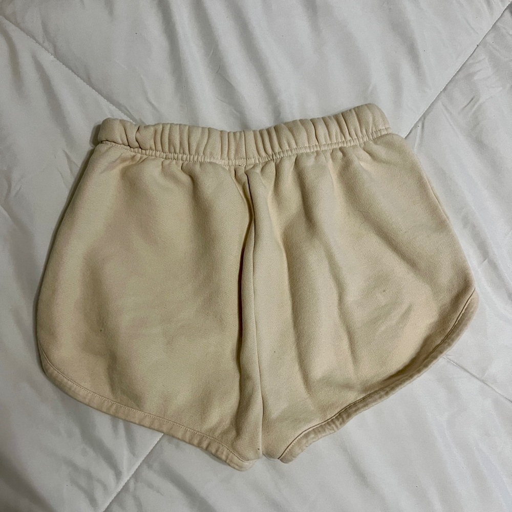 Essentials Cream Running Shorts - Picture 3 of 3